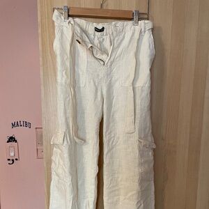 Vintage Linen Jogger Pants FROM TURKEY